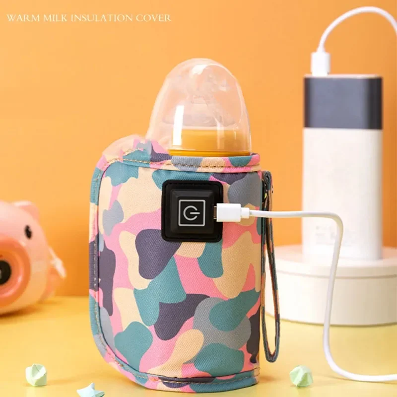 Travel Accessories For 3 Year Old - USB Milk Water Warmer Stroller Insulated