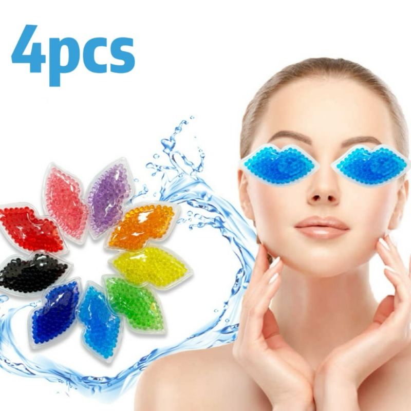 Travel Accessories Kit - 4pcs lip gel ice pack, reusable