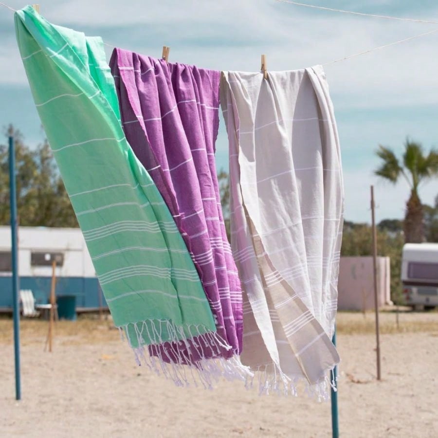 Travel Towel Quick Dry - Turkish Beach Towel With Travel Bag
