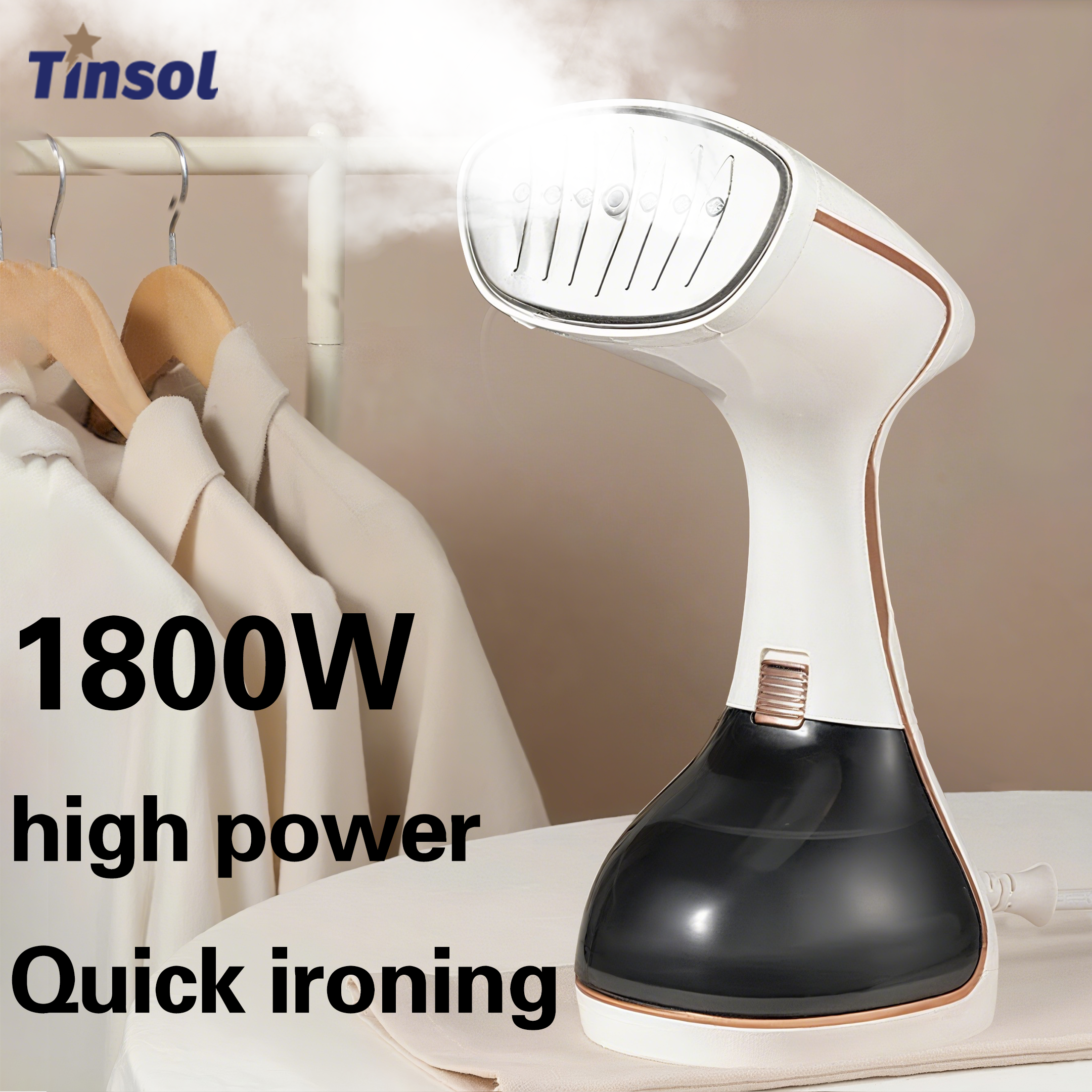 Mini Iron Travel - 1800W Handheld Steam Hanging Iron Touch