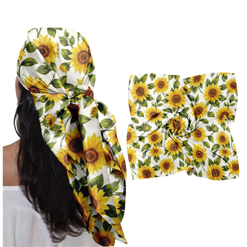 Travel Accessories Shops - Fashionable Square Scarf - Versatile Women's