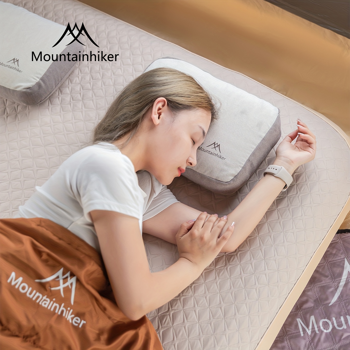 Travel Accessories Pillow - Mountainhiker Self inflating sponge pillow soft,