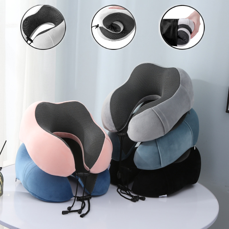Travel Accessories Pillow - U Shaped Memory Foam Neck Pillows
