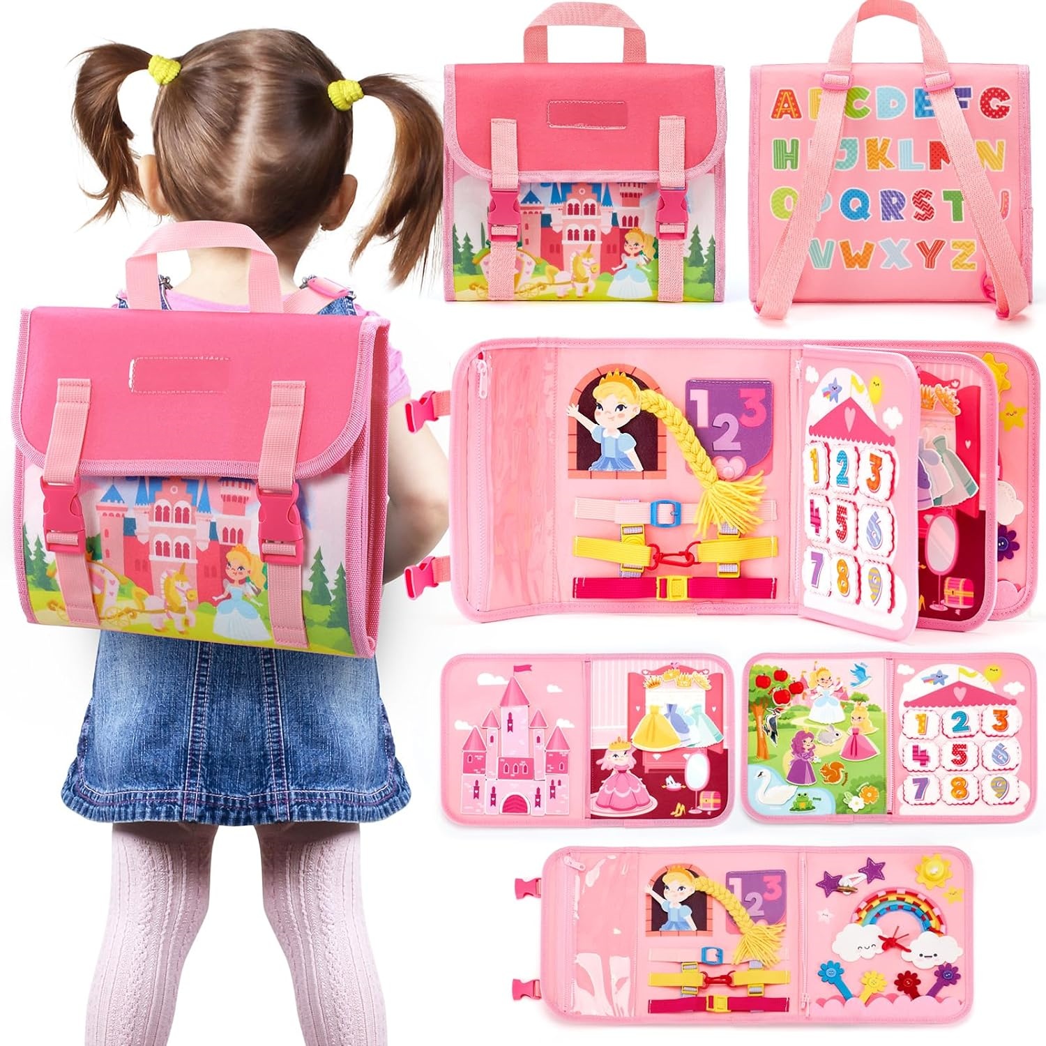 Travel Accessories For Baby - Toddler Busy Board Toys Montessori Life