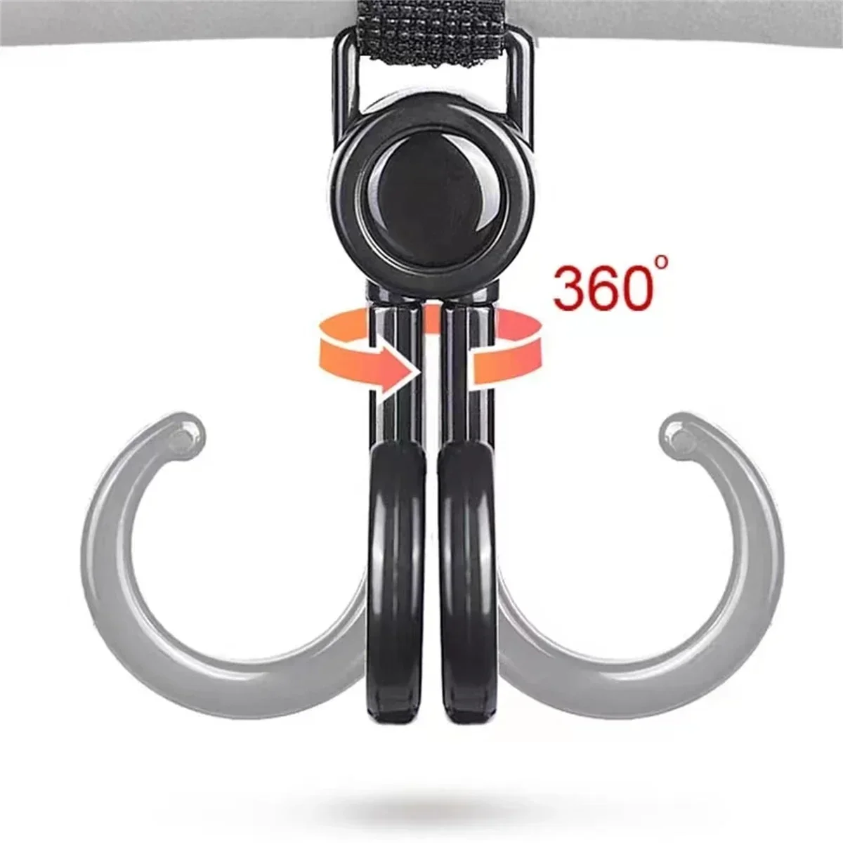 Rotatable Double Hooks Baby St - Travel Accessories For 3 Year Old recension och pris