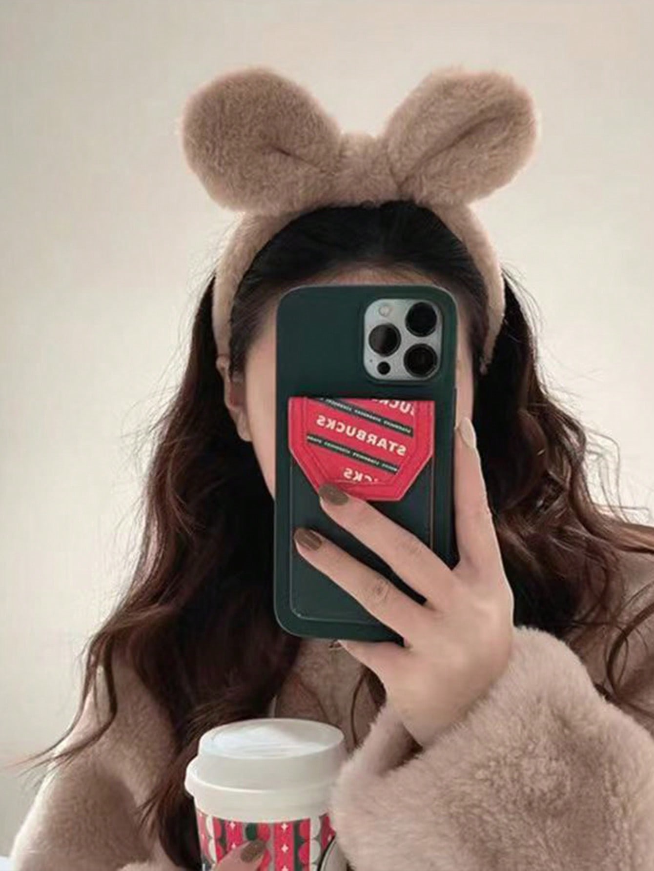 1pc Women Cute Rabbit Ear Head - Travel Accessories Gifts For Women recension och pris