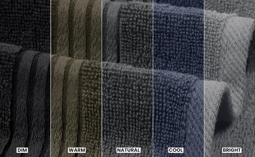 6 Piece Hand Towels Set 16x28  - Travel Towel Quick Dry recension och pris