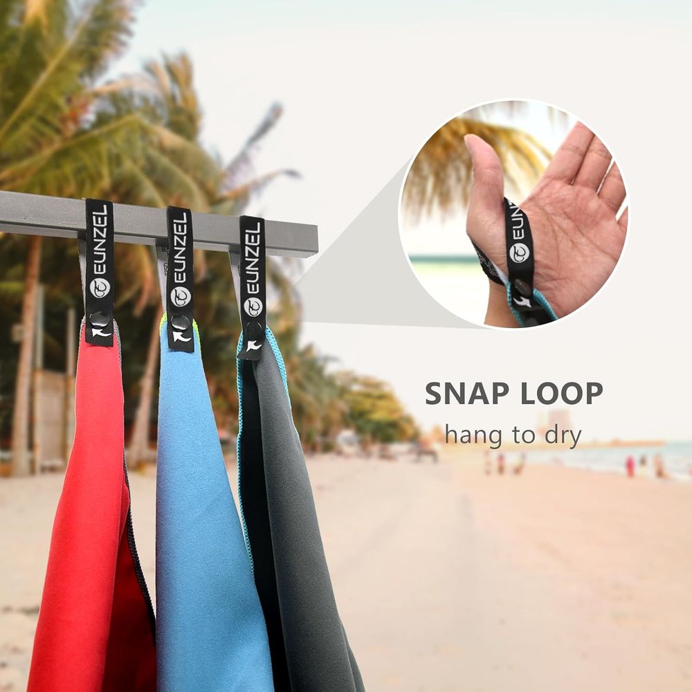 Compact Quick-Dry Travel Towel - Travel Towel Quick Dry recension och pris