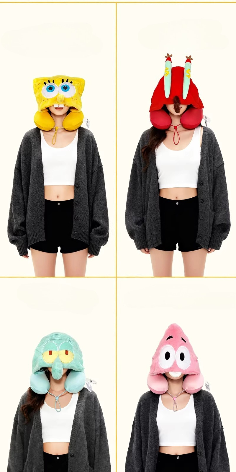 SpongeBob SquarePants Bikini B - Travel Accessories Pillow recension och pris