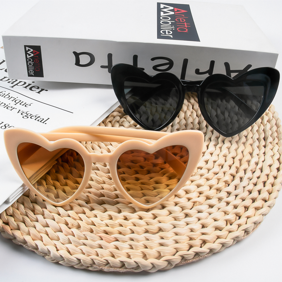 Heart Shaped Sunglasses for Wo - Travel Accessories Shops recension och pris