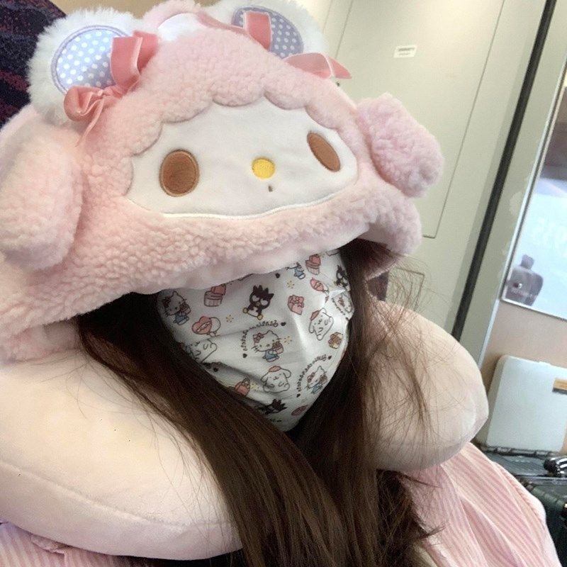 Kitty Hooded U-shaped Pillow T - Travel Accessories Pillow recension och pris
