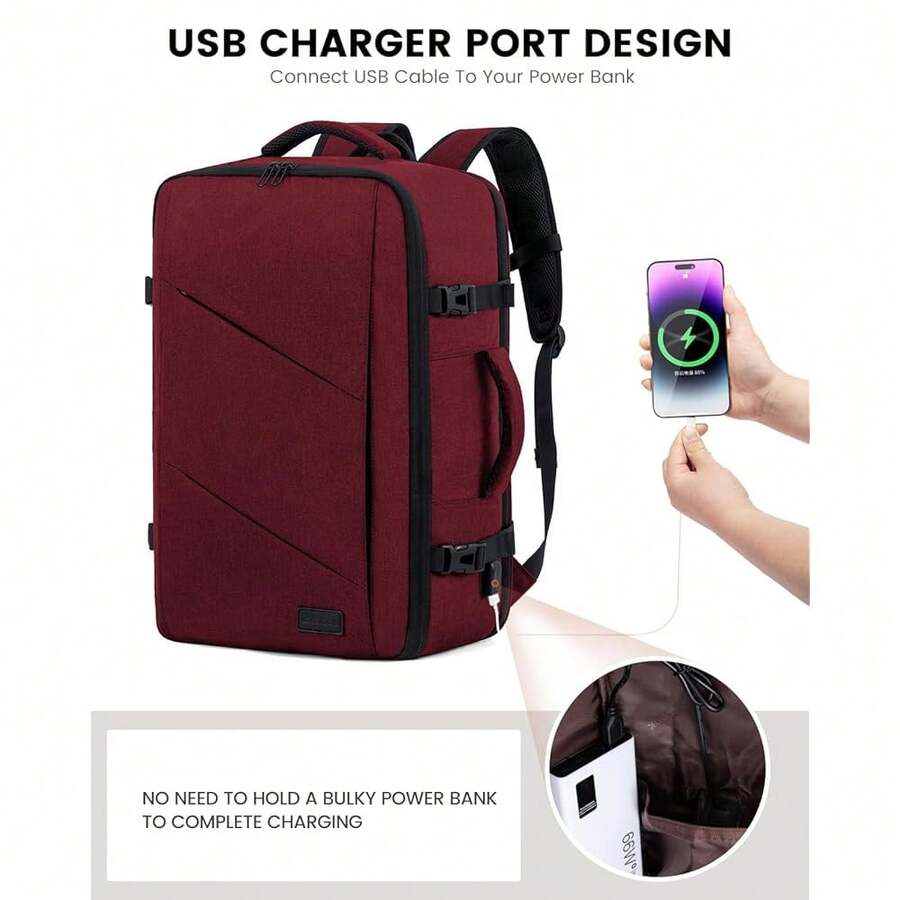 40L Travel Carry On Backpack F - Travel Packing Cube recension och pris