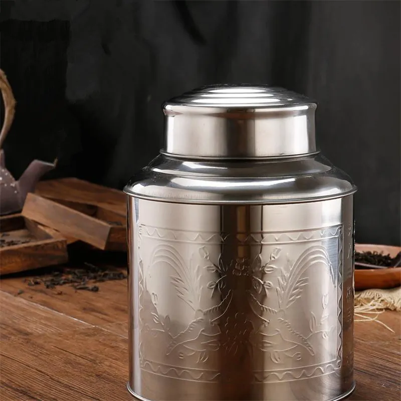 Stainless Steel Large Tea Cadd - Mini Iron Travel recension och pris