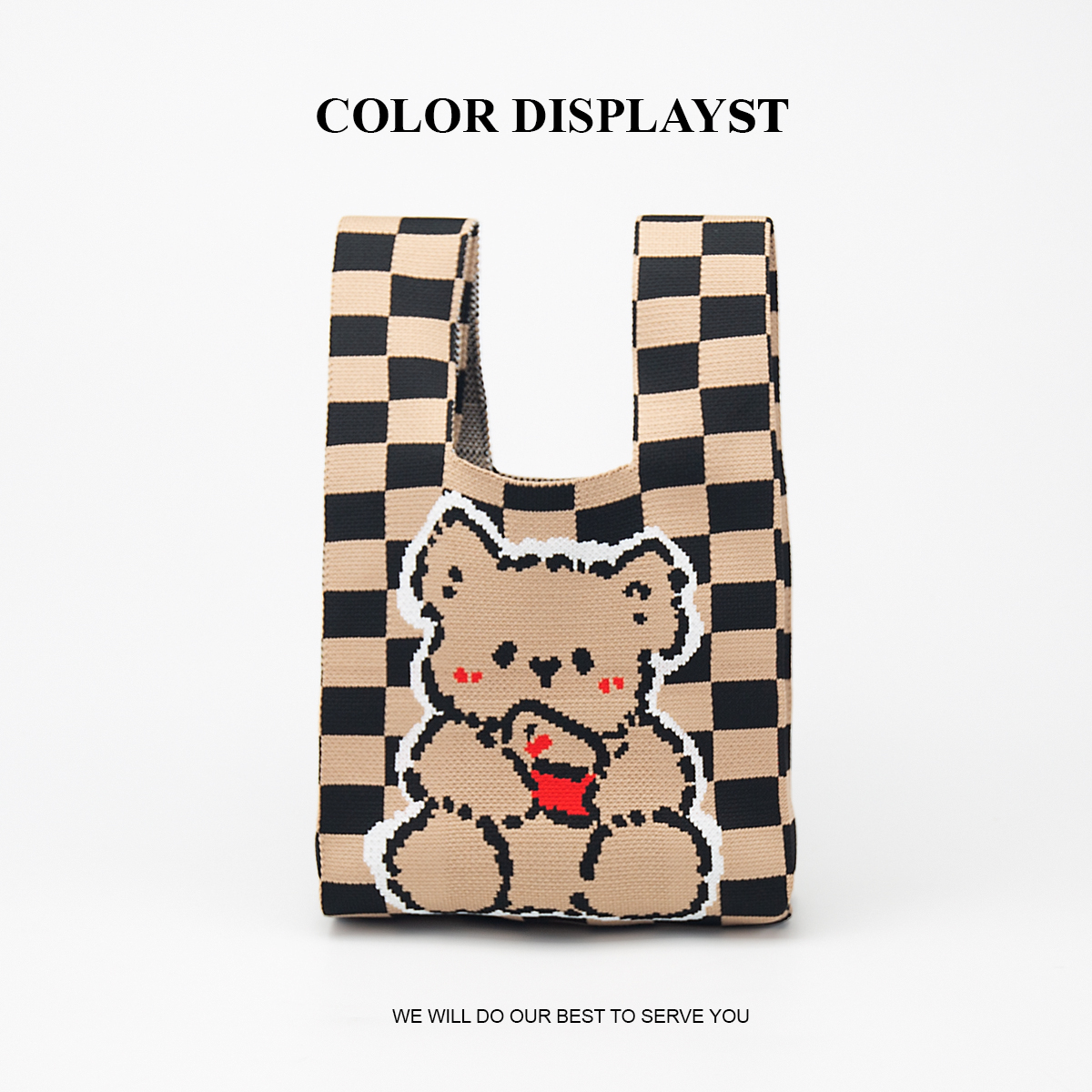 Cute Knitted Handbag for Girls - Travel Accessories Designer recension och pris