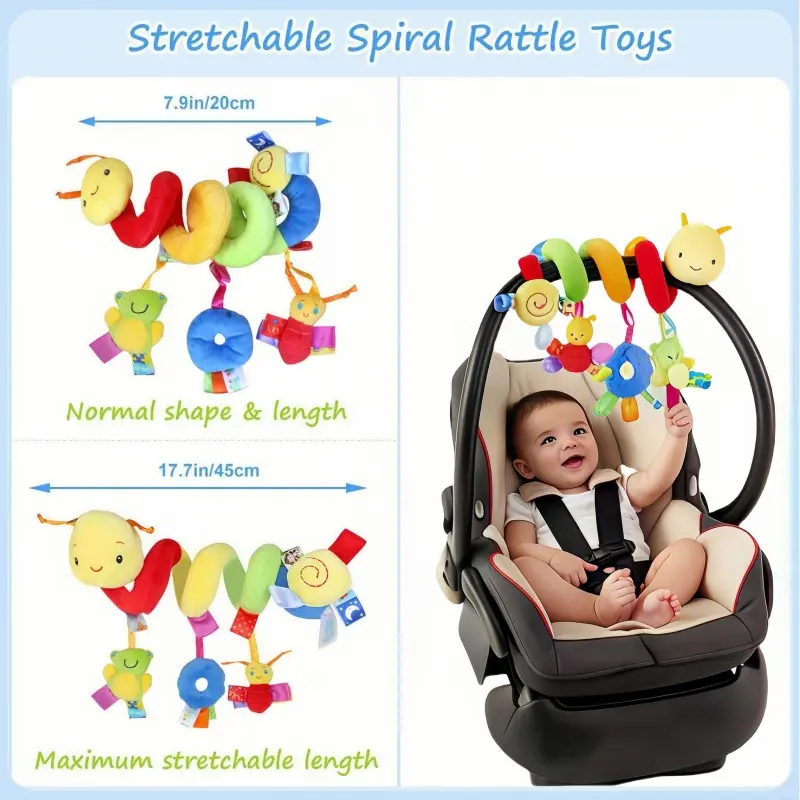 Baby Hanging Car Seat Toys Plu - Travel Accessories For Baby recension och pris
