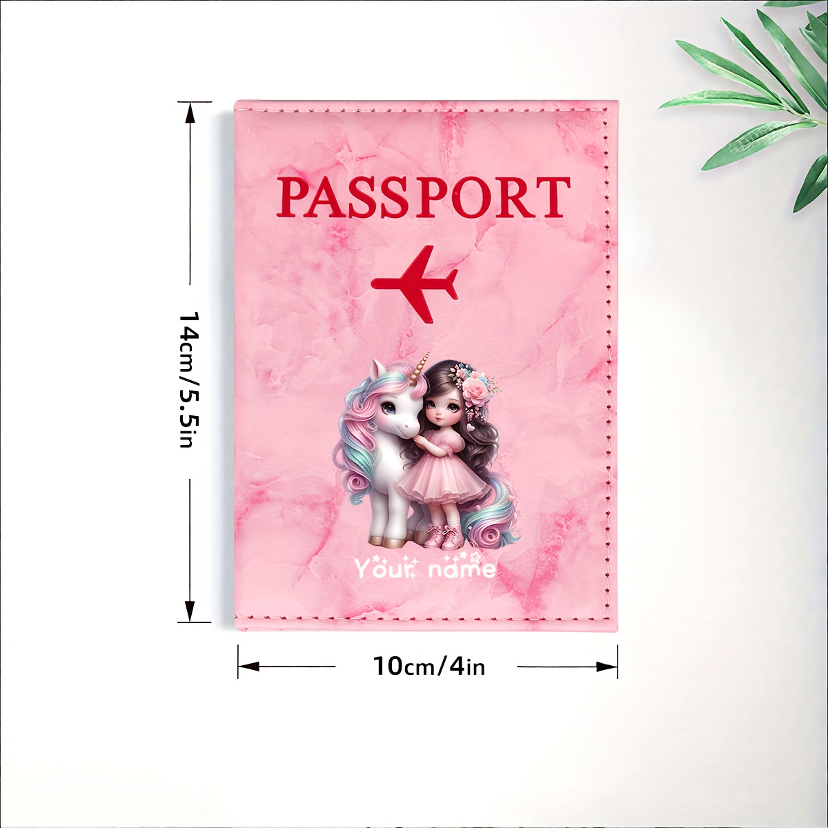 Unicorn Girl Pattern PU Passpo - Travel Accessories Gear recension och pris