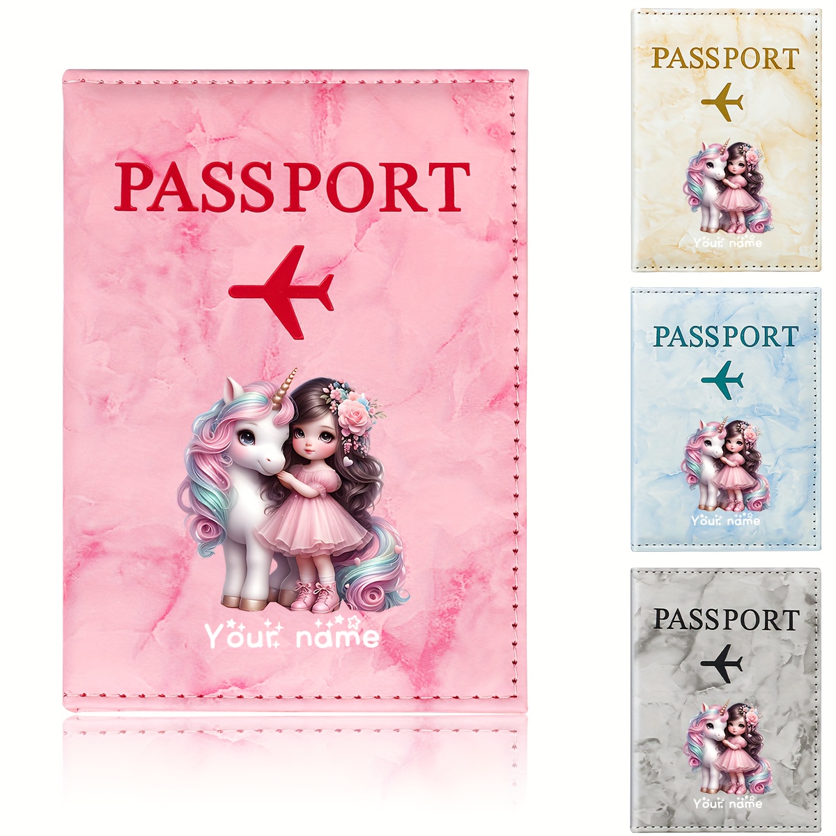Unicorn Girl Pattern PU Passpo - Travel Accessories Gear recension och pris
