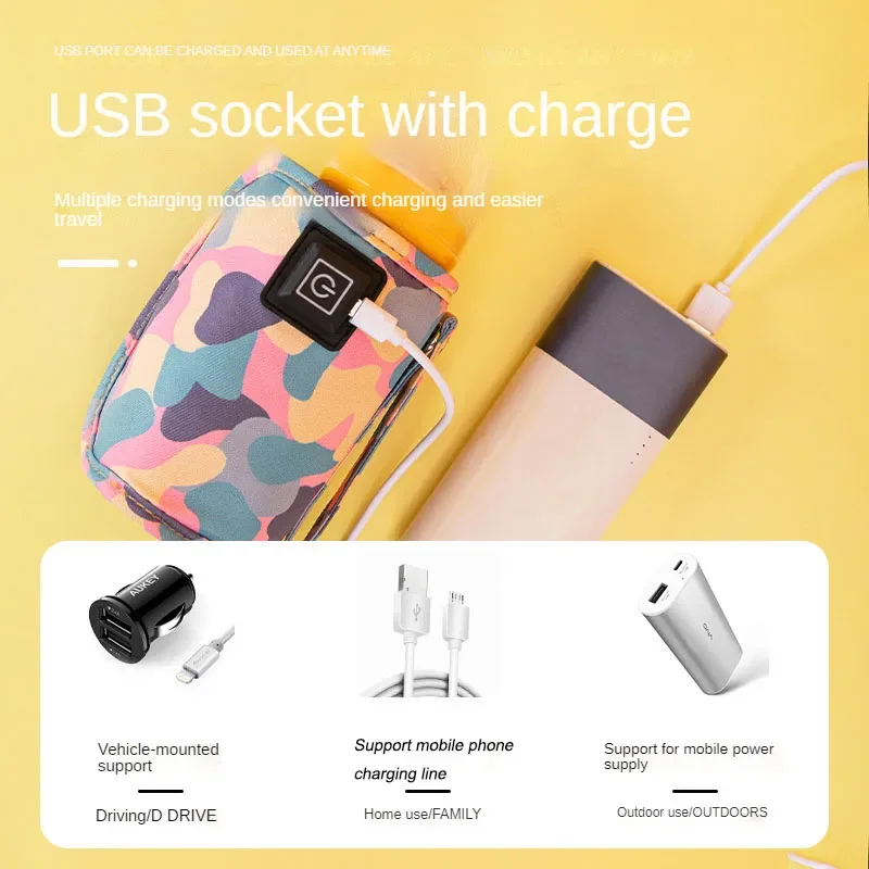 USB Milk Water Warmer Stroller - Travel Accessories For 3 Year Old recension och pris