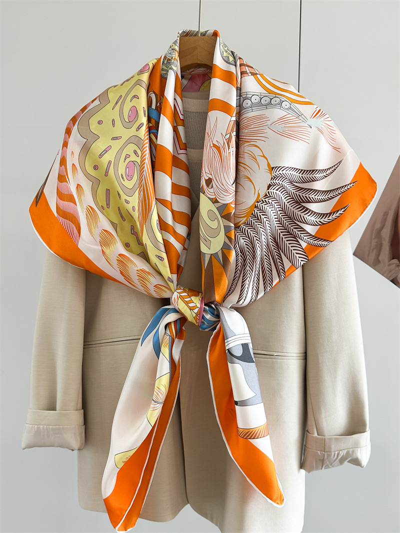 Designer Silk Scarf Women Spri - Travel Accessories Designer recension och pris