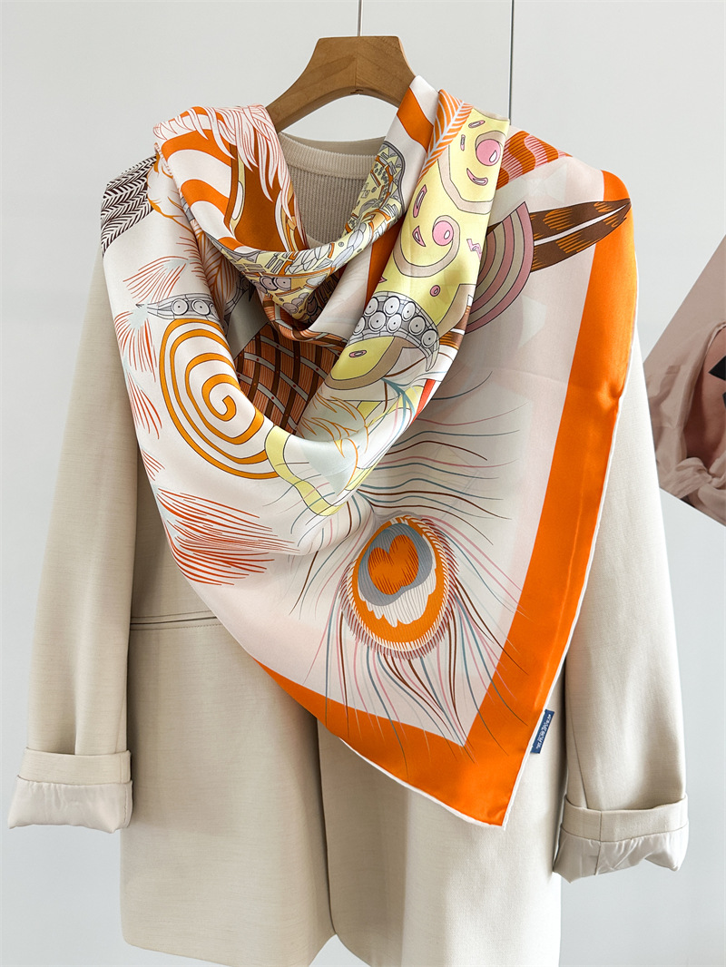 Designer Silk Scarf Women Spri - Travel Accessories Designer recension och pris
