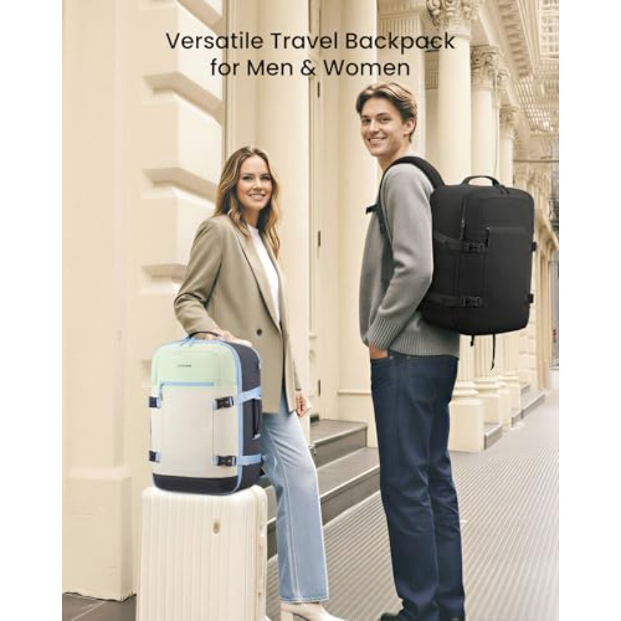 50L Travel Backpack for Women  - Travel Packing Cube recension och pris