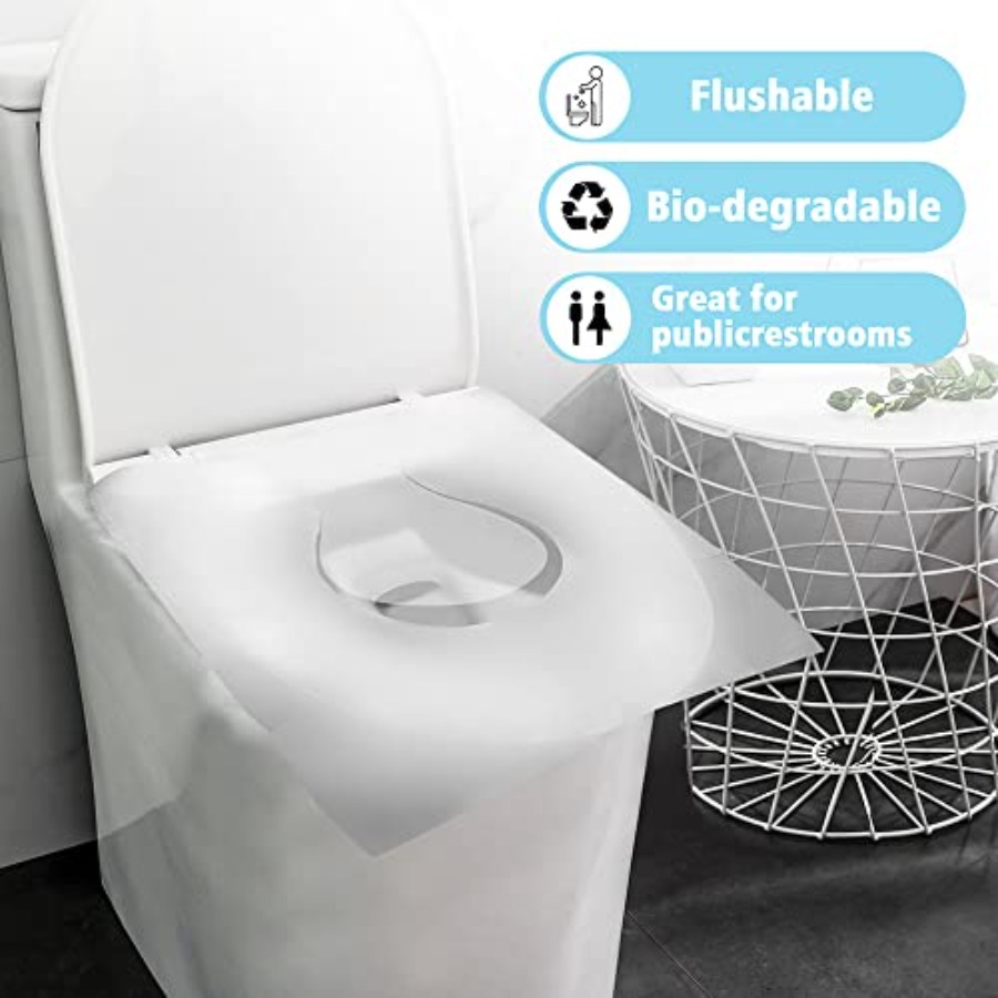 XL 100PCS Toilet Seat Covers D - Travel Accessories Essentials recension och pris