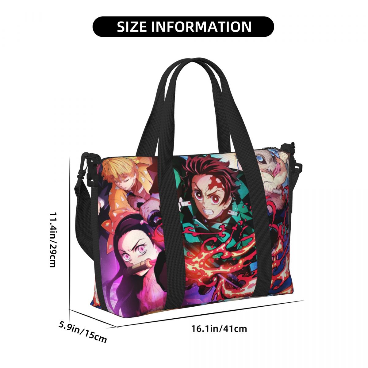 Custom D-Demons Slayers Beach  - Travel Accessories Shops recension och pris