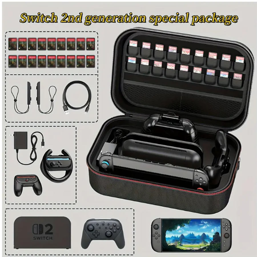 For Switch 2 Large Capacity St - Travel Accessories In Store recension och pris