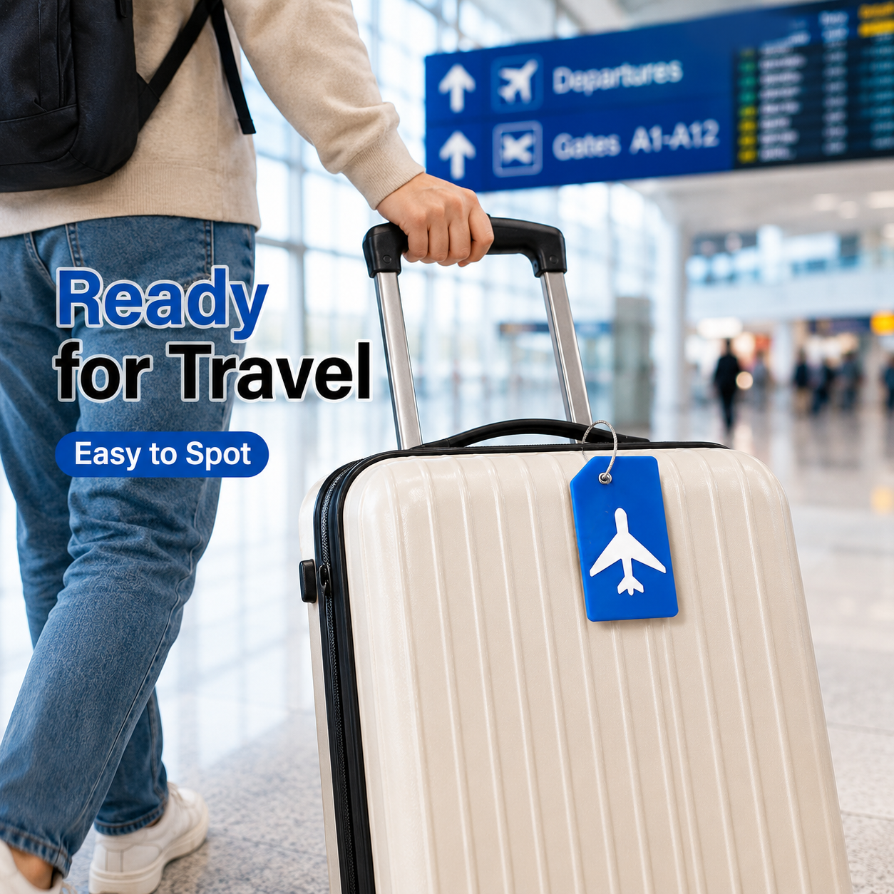 2/5PCS Silicone Travel Luggage - Travel Accessories Designer recension och pris