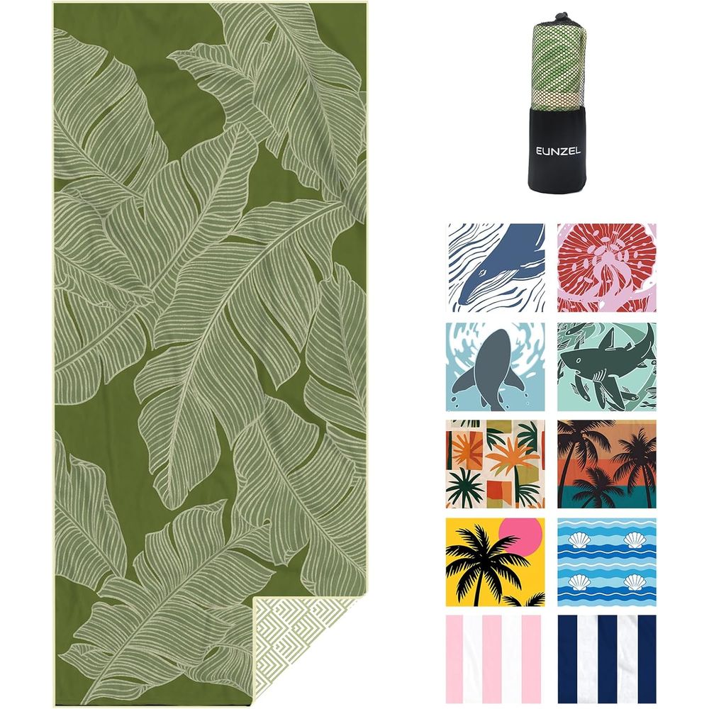 Large Quick-Dry Sand-Free Beac - Travel Towel Quick Dry recension och pris