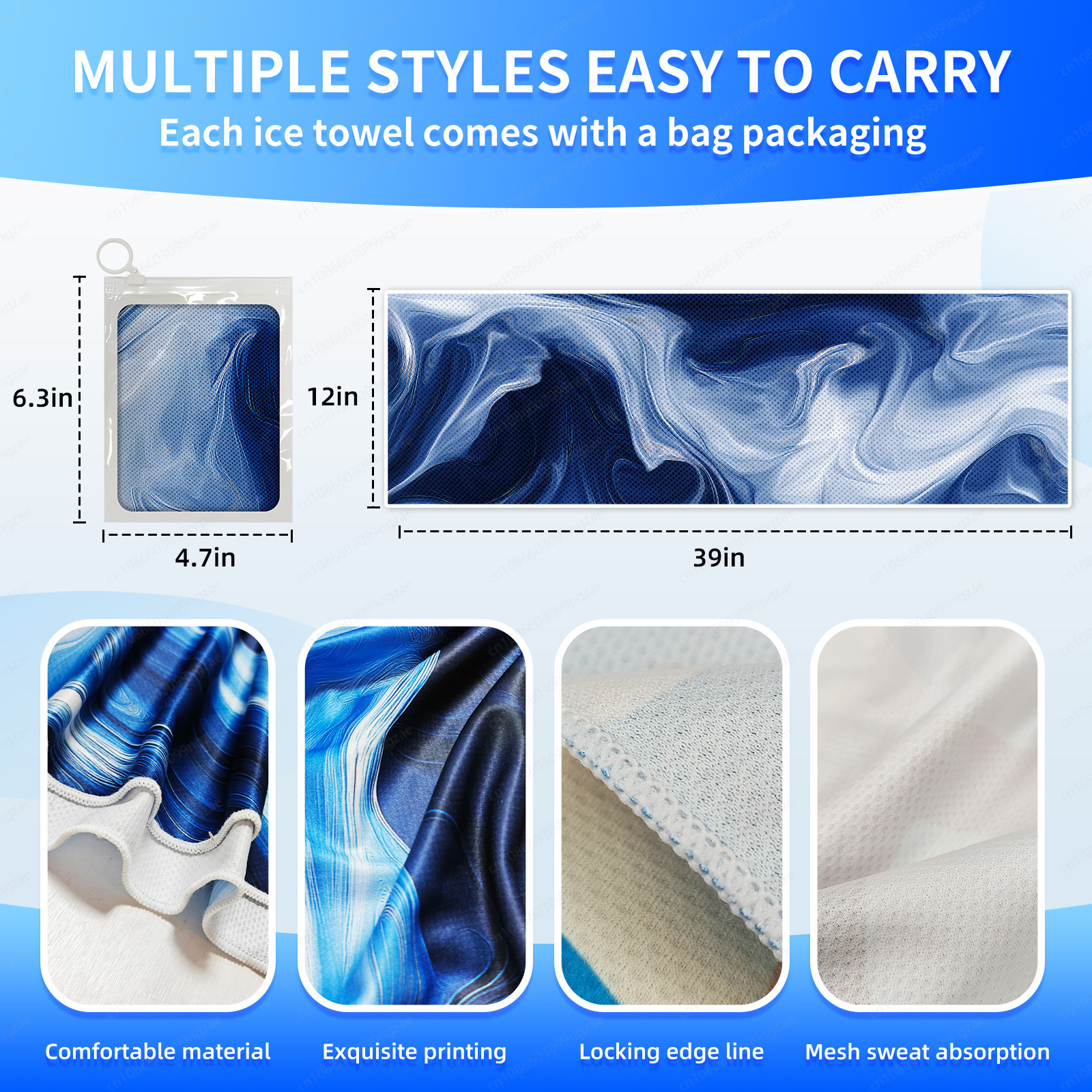 Cooling Quick Dry Sports Towel - Travel Towel Quick Dry recension och pris