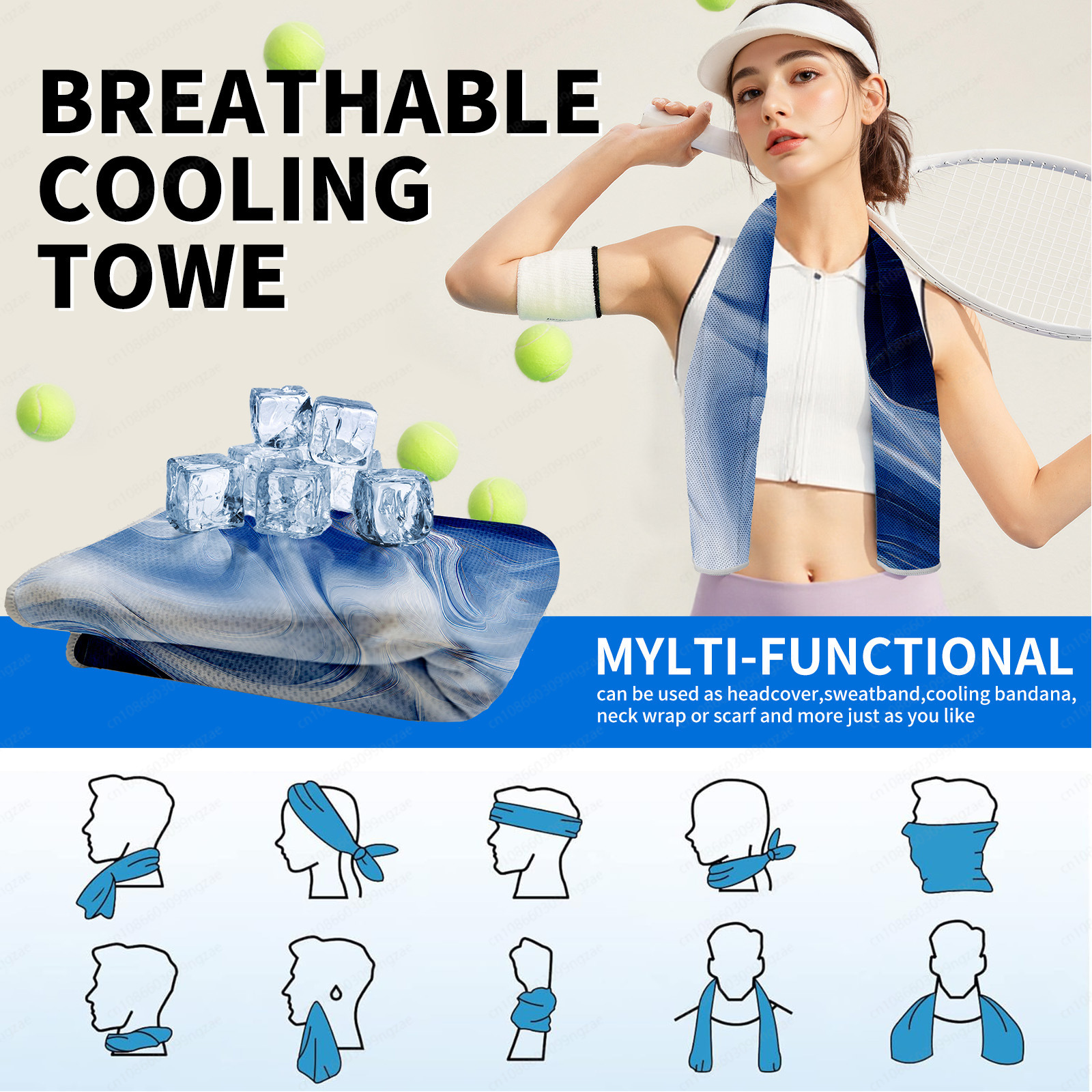 Cooling Quick Dry Sports Towel - Travel Towel Quick Dry recension och pris