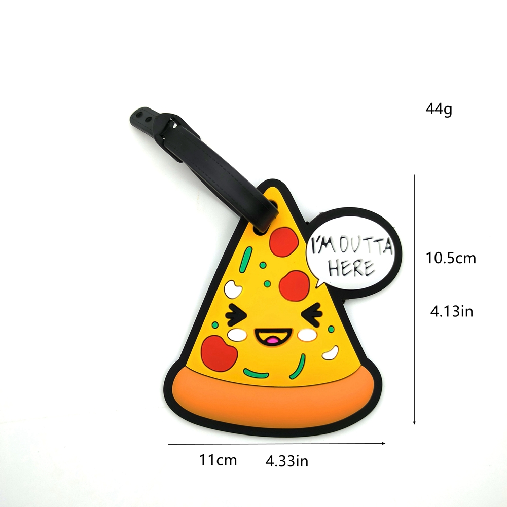 2pcs Delicious Food Pizza Lugg - Travel Accessories Essentials recension och pris