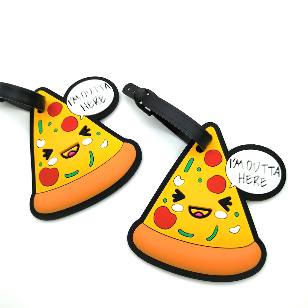 2pcs Delicious Food Pizza Lugg - Travel Accessories Essentials recension och pris