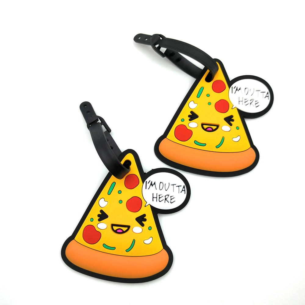 2pcs Delicious Food Pizza Lugg - Travel Accessories Essentials recension och pris