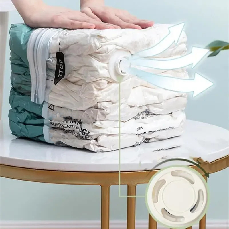 1pc No Need Pump Vacuum Bags L - Travel Accessories In Store recension och pris
