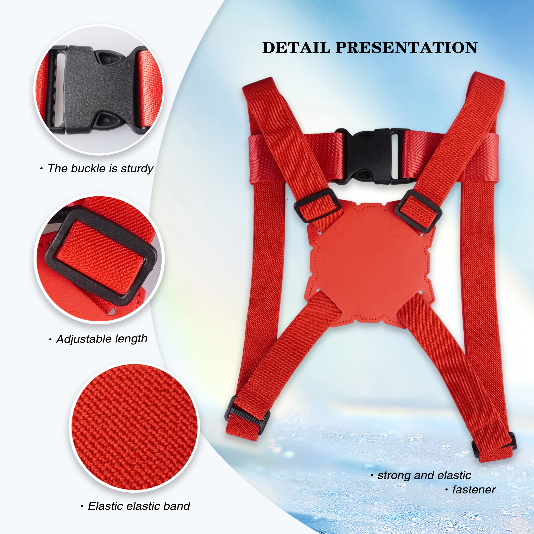 2-Piece Luggage Strap Set + Lu - Travel Accessories Gear recension och pris