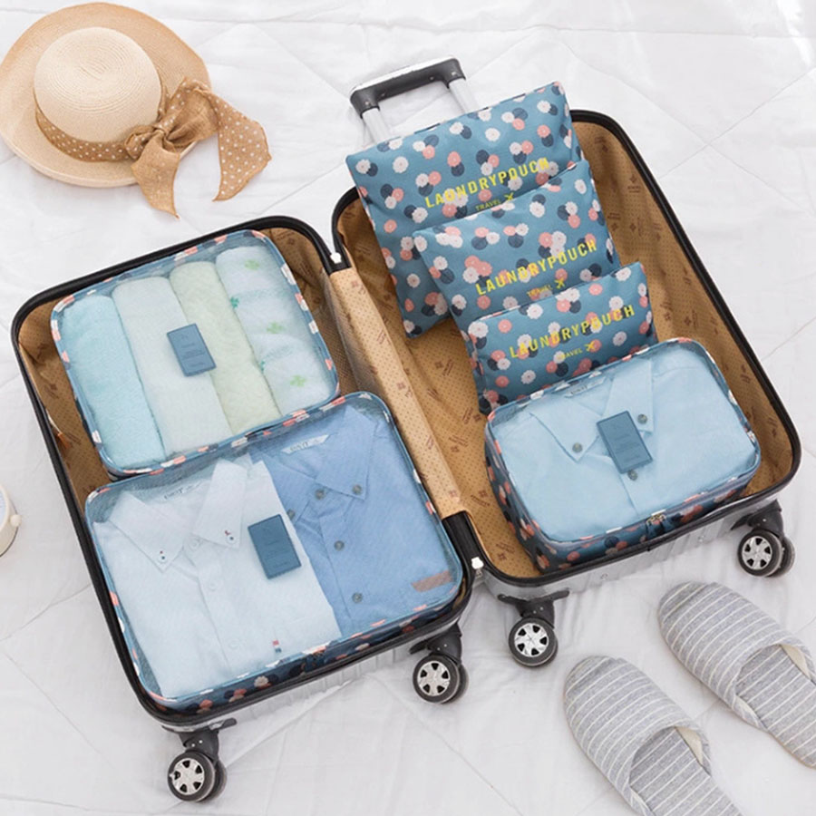 6pcs Travel Organizer Storage  - Travel Packing Cube recension och pris