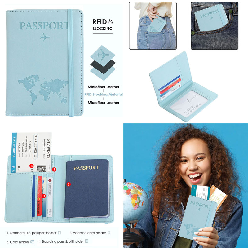 Lover The World Map Passport C - Travel Accessories Gifts For Women recension och pris