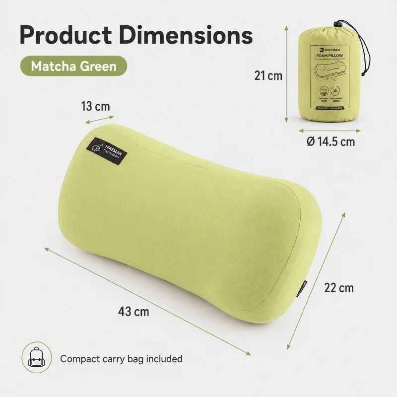 Ultralight Portable Pillow Mem - Travel Accessories Pillow recension och pris