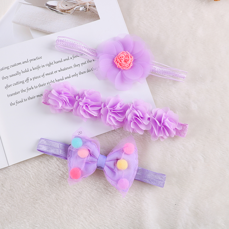 baby headband Flower Bows Crow - Travel Accessories For 3 Year Old recension och pris