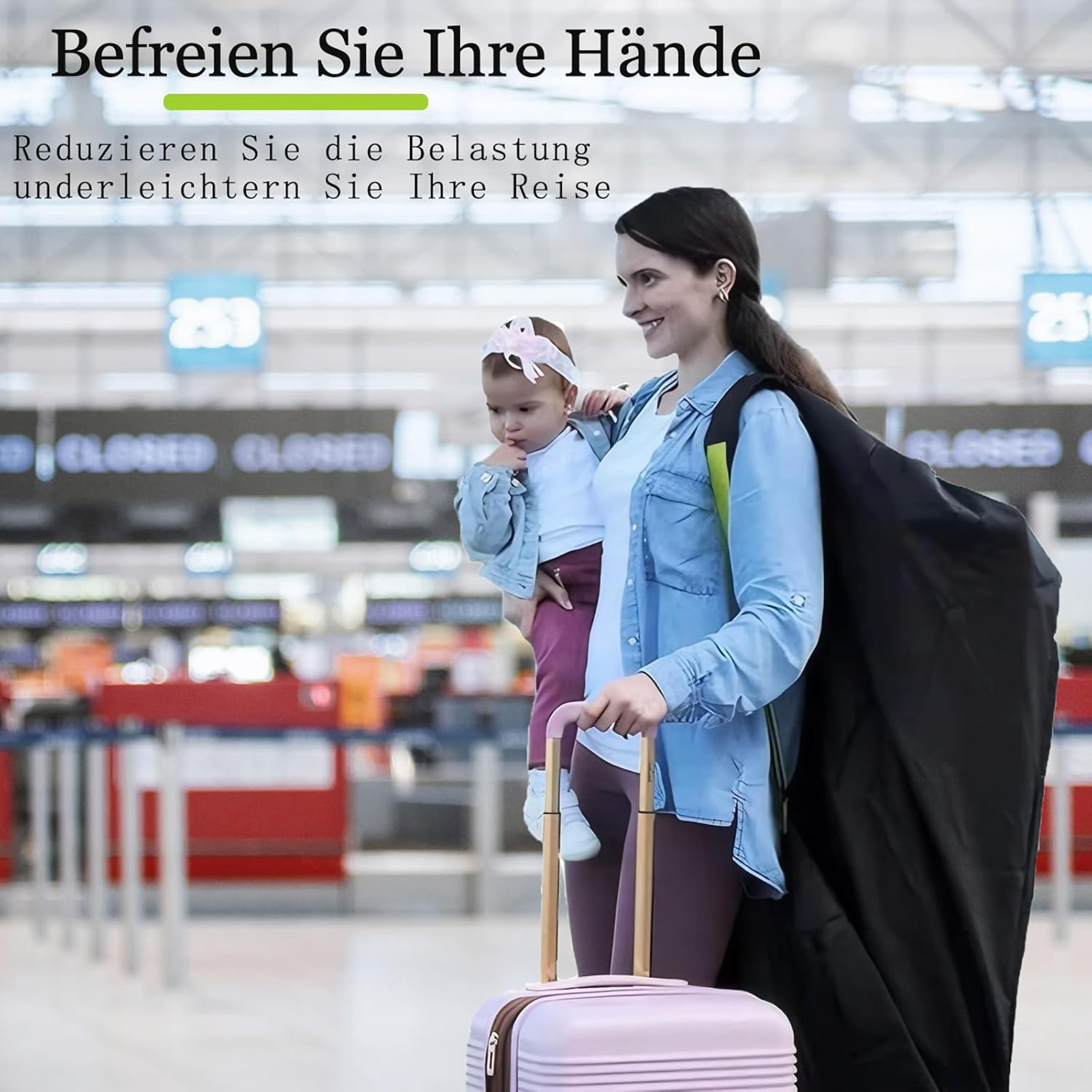Baby Stroller Travel Bag With  - Travel Accessories For 3 Year Old recension och pris