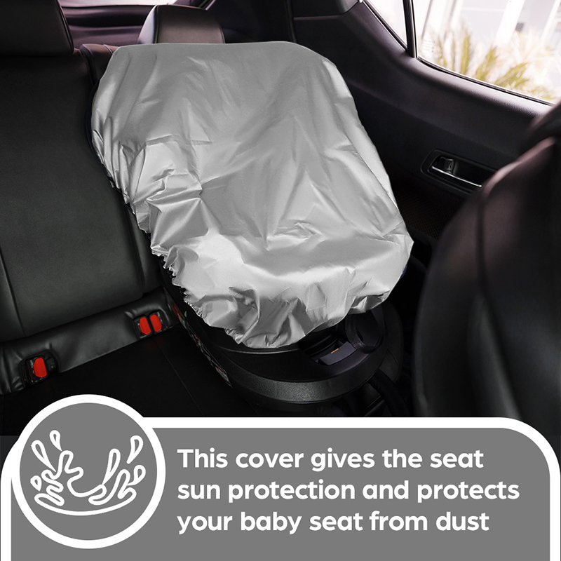 1PC Silver  Baby Car Seat Sun  - Travel Accessories For 3 Year Old recension och pris