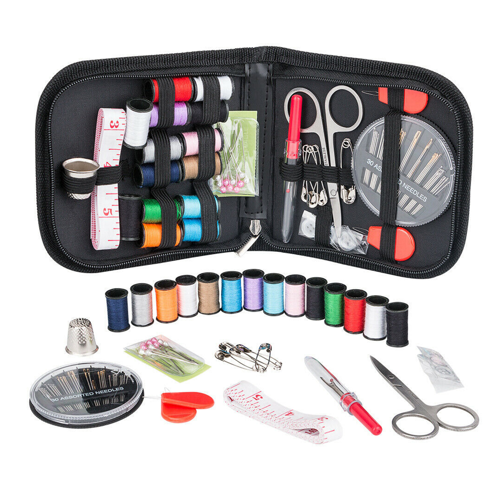 The sewing kit contains 68 acc - Travel Accessories To Sew recension och pris