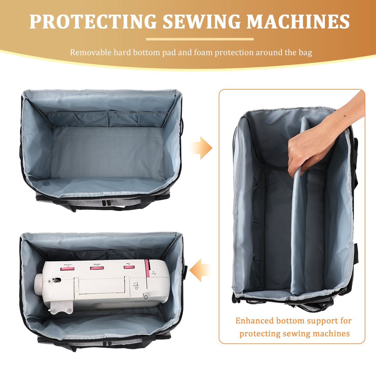 KOKNIT Sewing Machine Carrying - Travel Accessories To Sew recension och pris