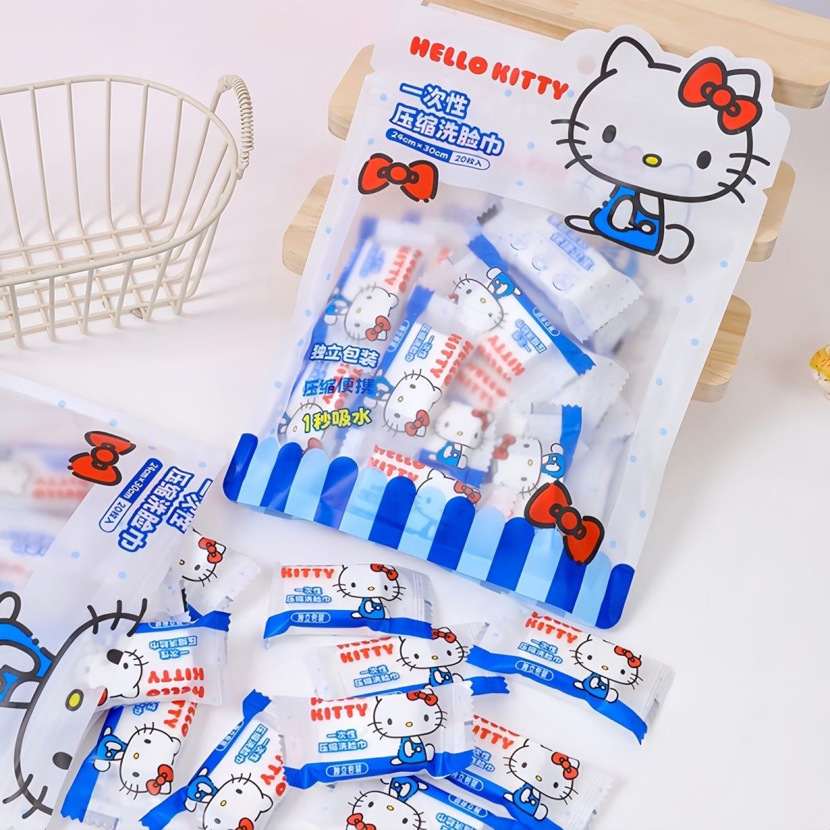 Hello Kitty Compressed Disposa - Travel Accessories For Japan Trip recension och pris