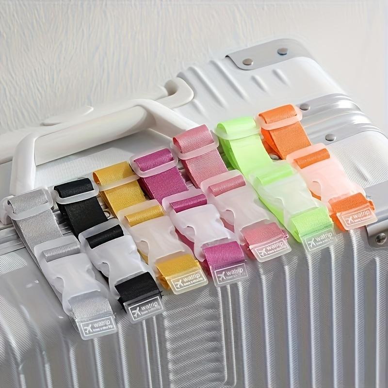 6pcs Multicolor Luggage Straps - Travel Accessories Designer recension och pris