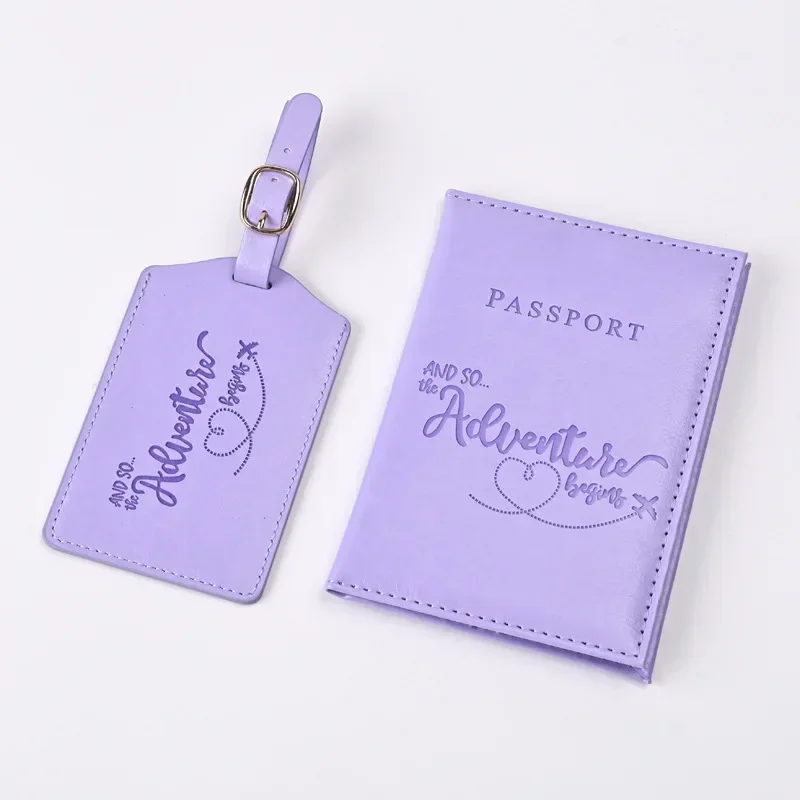 New Purple PU Leather Passport - Travel Accessories Gear recension och pris