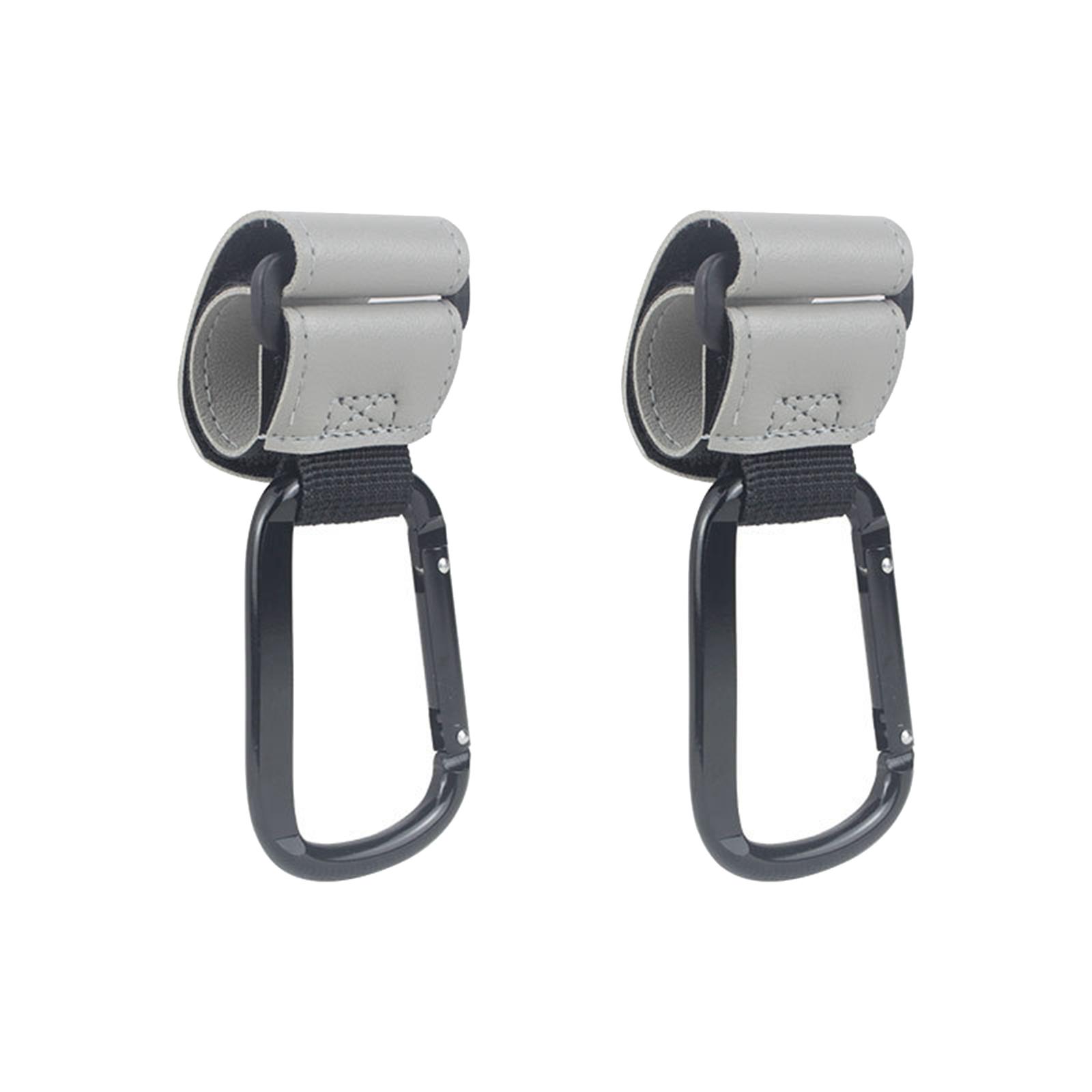 Stroller Hooks Clips PU Leathe - Travel Accessories For Baby recension och pris