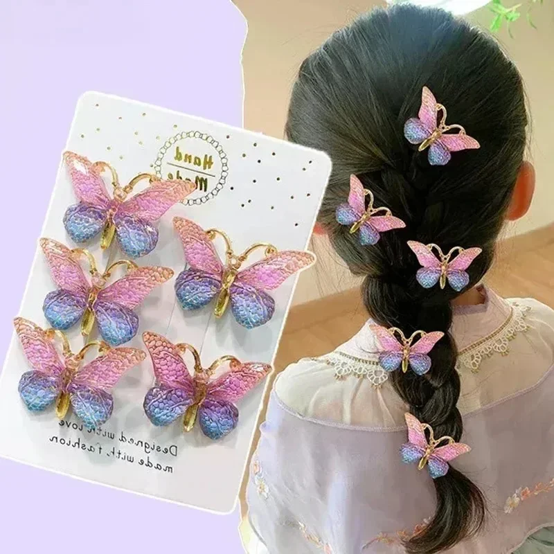 5pcs Sweet Hair Clips Stereosc - Travel Accessories For Baby recension och pris